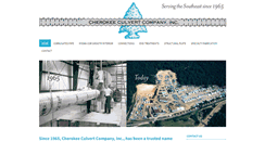 Desktop Screenshot of cherokeeculvert.com